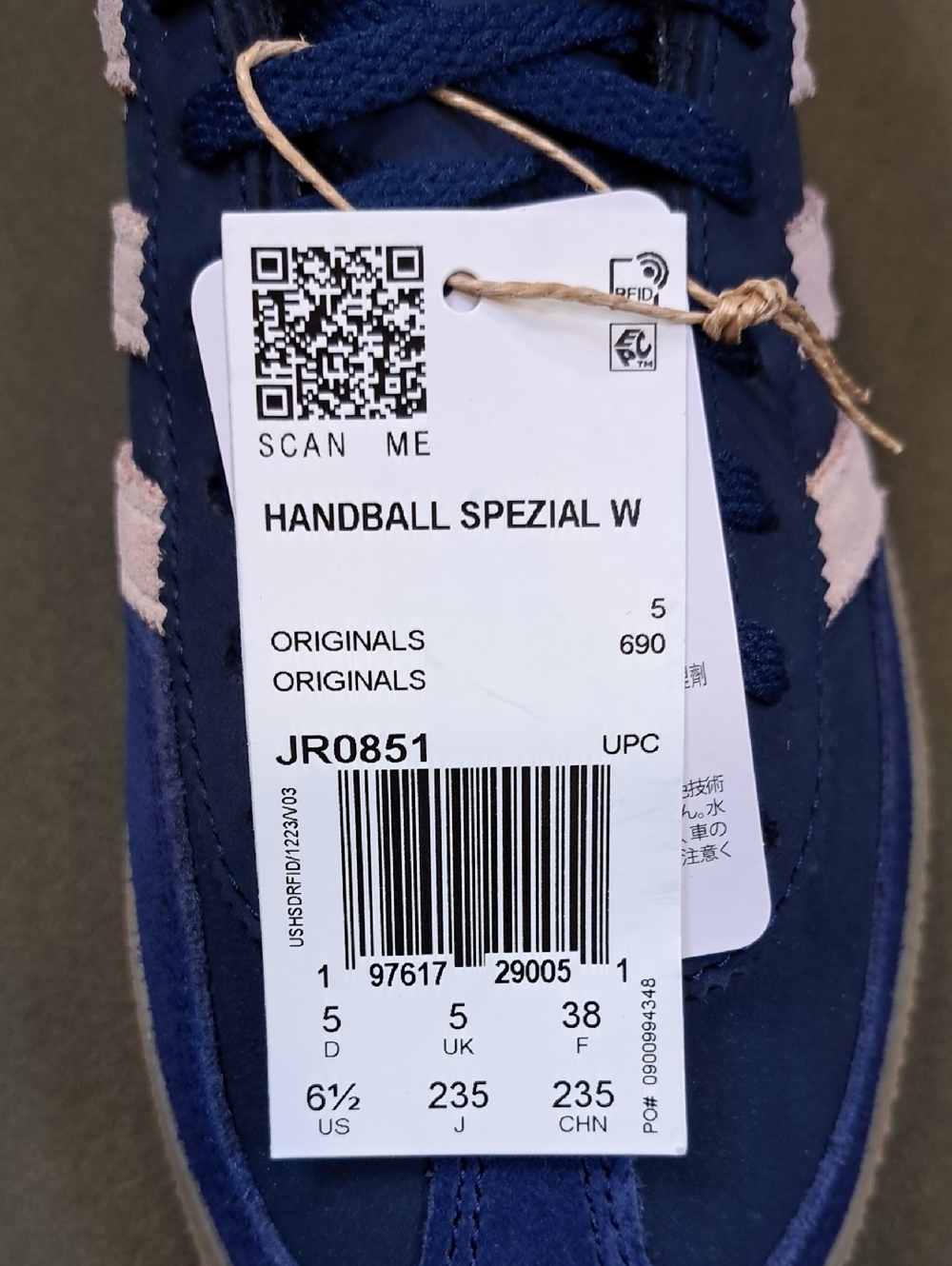 Adidas Handball Spezial - Color: Dark Blue/Wonder Quartz/Clear Sky - Size: 6.5 - Picture 10 of 10